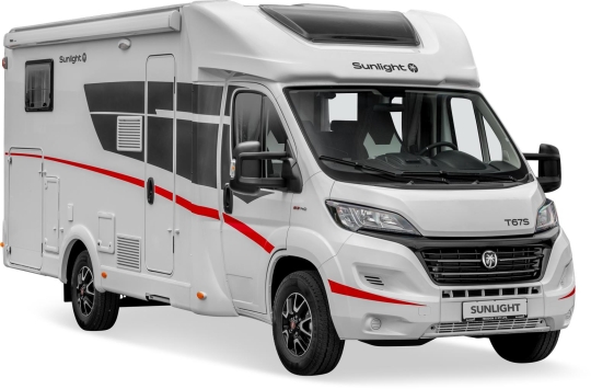 Sunlight T 67S camper, buitenaanzicht
